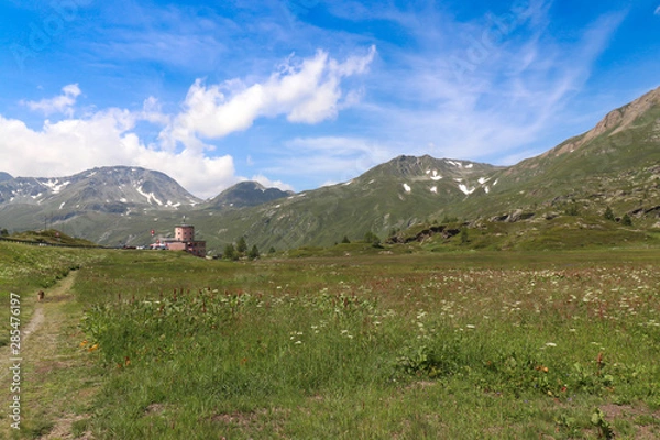 Obraz Stockalperweg & Simplon Pass in der Schweiz