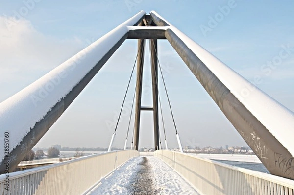 Obraz Bruecke Medienhafen