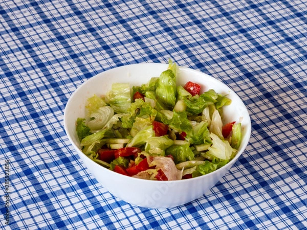 Obraz Homemade fresh vegetable salad