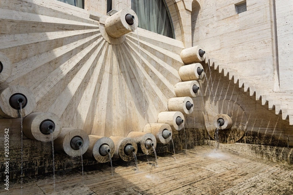 Obraz декоративные падающие фонтаны