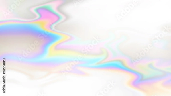 Fototapeta Abstract light multicolor vector air background. Soft pastel colored illustration for relax, beautiful trendy romantic wallpaper empty space. Not trace, include mesh gradient. EPS10