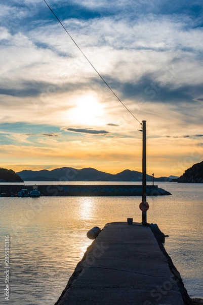 Obraz Shodoshima sunset , Japan