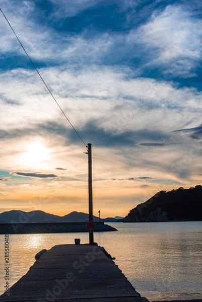 Obraz Shodoshima sunset , Japan