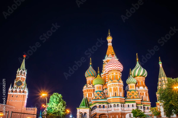 Obraz Saint Basil's Cathedral in red square