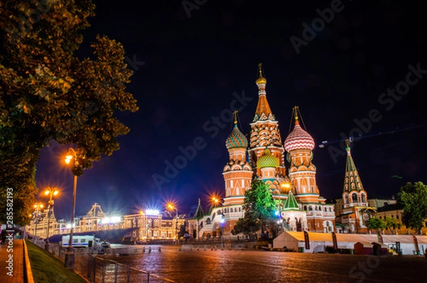 Obraz Saint Basil's Cathedral in red square