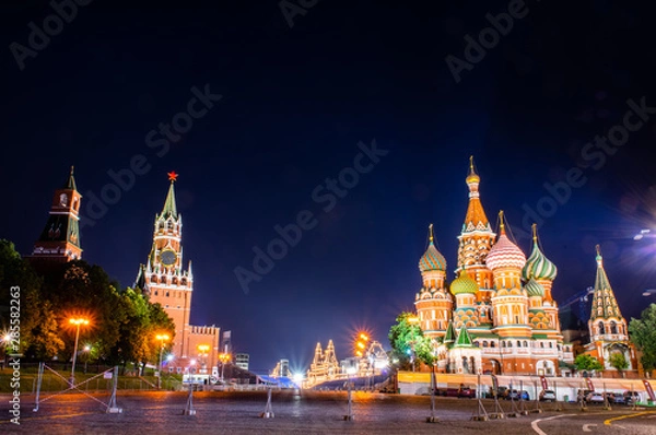 Obraz Saint Basil's Cathedral in red square