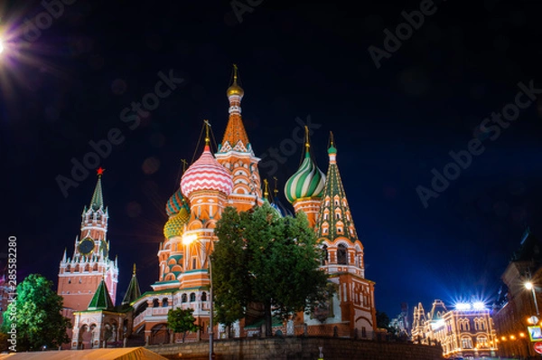 Obraz Saint Basil's Cathedral in red square