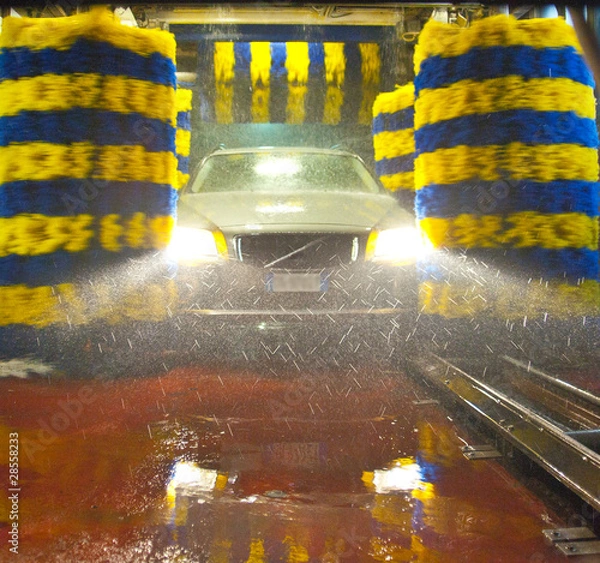 Obraz carwash