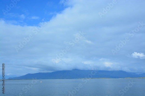 Fototapeta レイキャビクの街からの景観