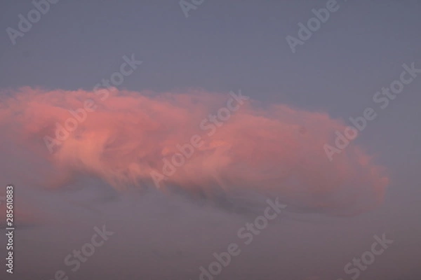 Obraz dramatic sky with clouds