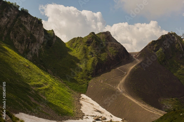Fototapeta mountain pass