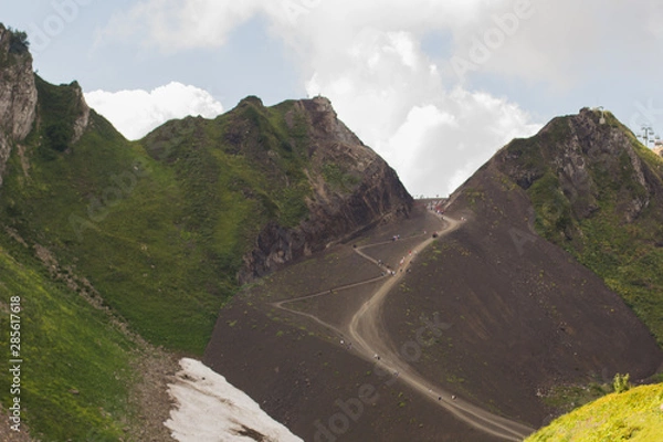 Fototapeta mountain pass
