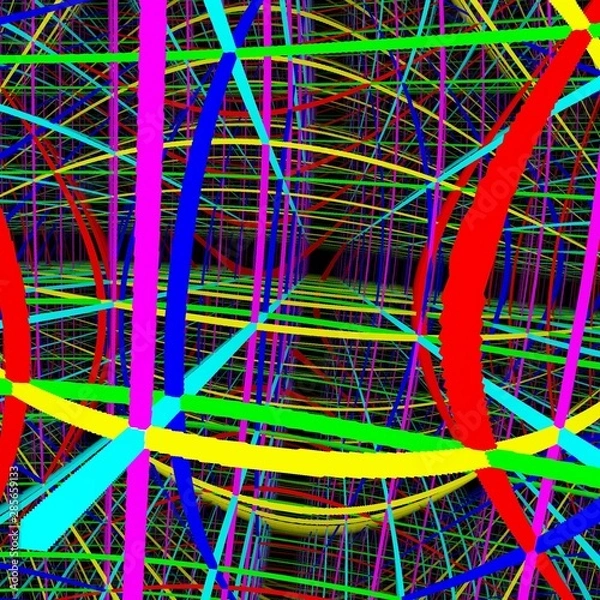 Fototapeta Hyperspace