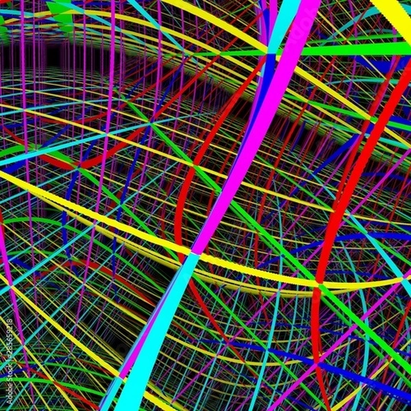 Fototapeta Hyperspace