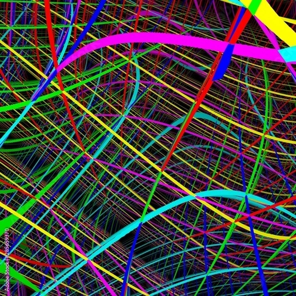 Fototapeta Hyperspace