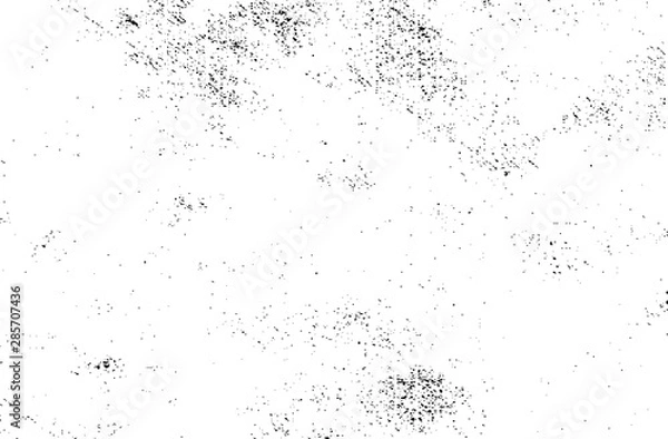 Obraz Abstract vector noise. Small particles of debris and dust. Distressed uneven background. Grunge texture overlay with fine grains isolated on white background. Vector illustration. EPS10.