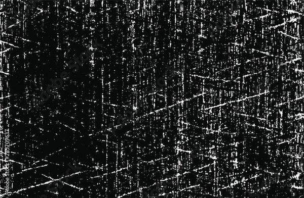 Fototapeta Rough urban texture vector. Distressed overlay texture. Grunge background. Abstract halftone textured effect. Vector Illustration. Black isolated on white. EPS10.