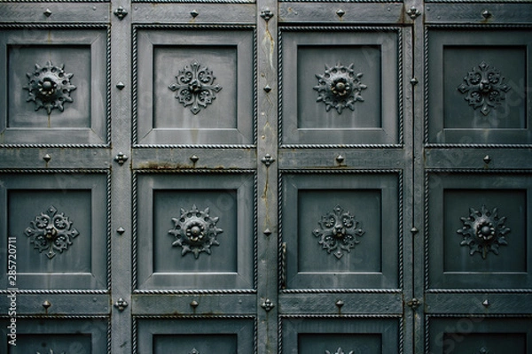 Fototapeta door decoration closeup
