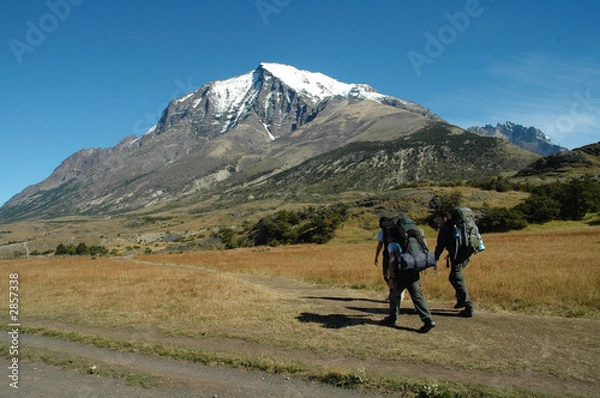 Obraz trekking au chili