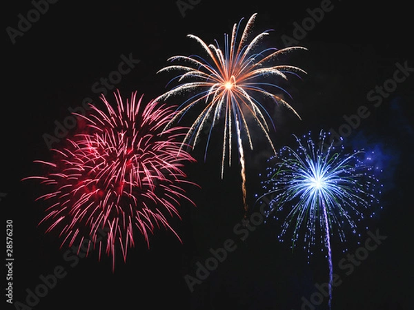 Fototapeta Fireworks