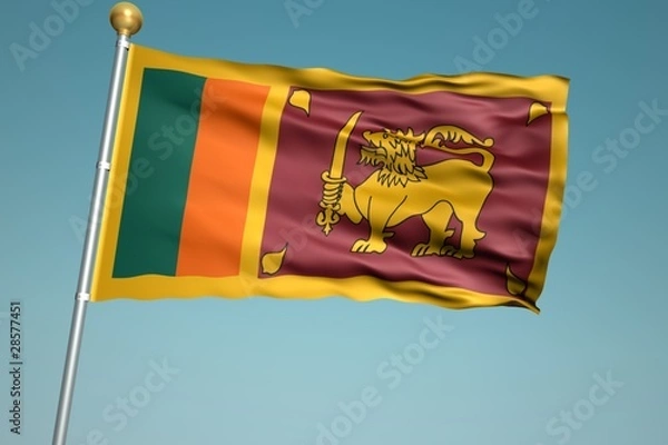Obraz スリランカの国旗