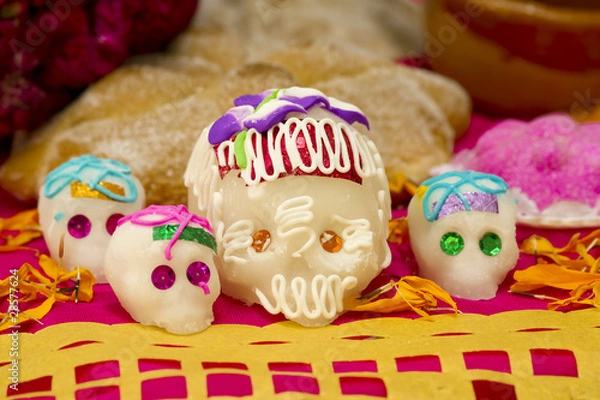 Obraz Mexican Skull Candy
