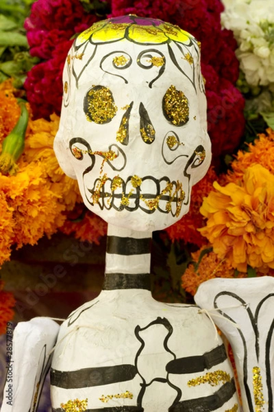 Obraz Mexican Day of Dead Skeleton