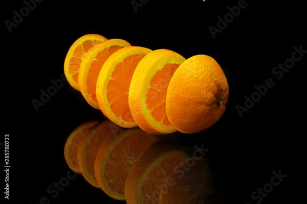 Obraz Suspended Sliced Orange