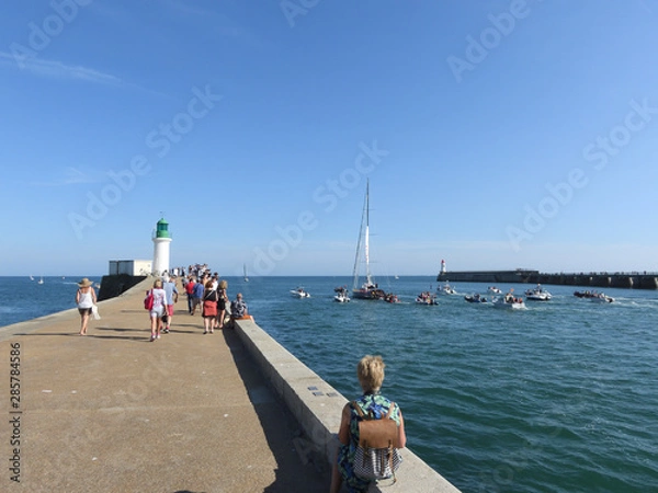 Obraz digue les sables d'olonne