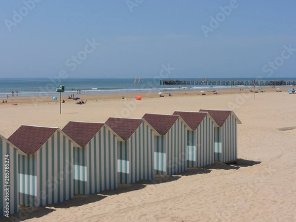 Obraz cabines saint jean de monts