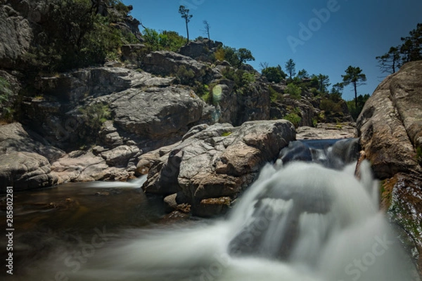 Obraz wodospad z Korsyki