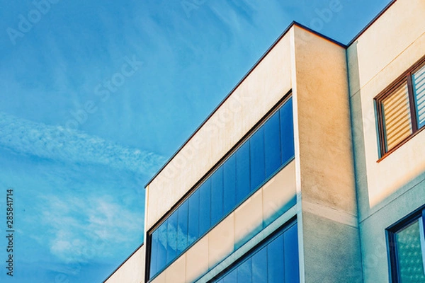 Obraz Modern corporate business office building concept and copy space