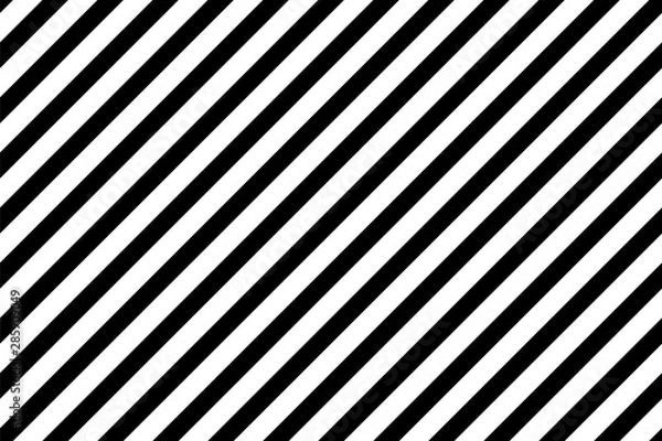 Fototapeta Thick left diagonal lines. Stripe texture background. Seamless vector pattern