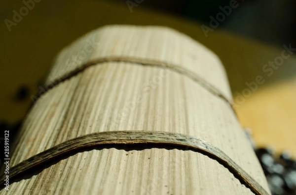 Fototapeta old book on wooden background