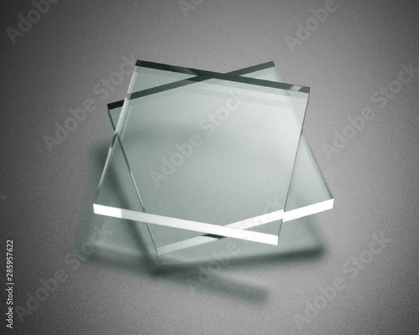 Obraz Transparency plate abstract