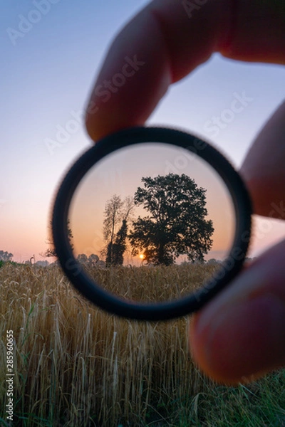 Obraz Sonnenaufgang ND Filter