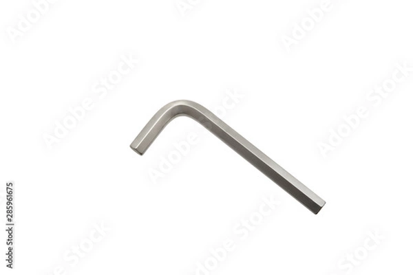 Obraz allen key on white background