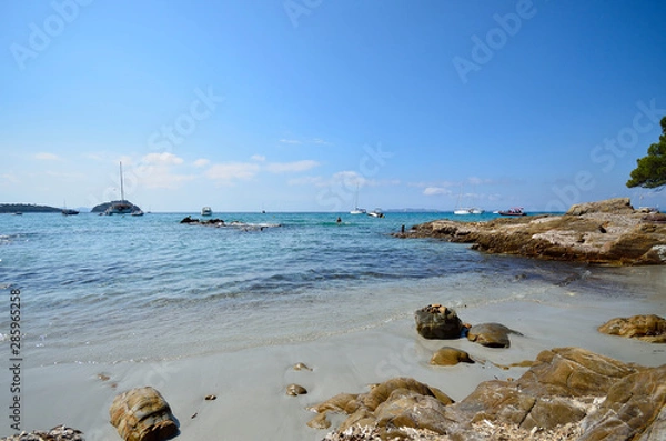 Obraz Plages de l'estagnol et de cabasson