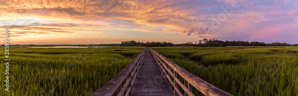 Obraz Sunset over Dock
