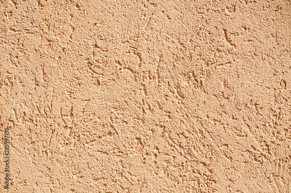 Obraz Sandy-colored modern grainy stucco texture