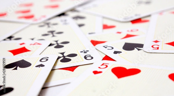 Fototapeta Playing cards