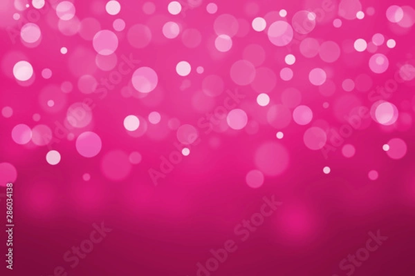 Obraz Abstract Defocused Lights On Pink Background
