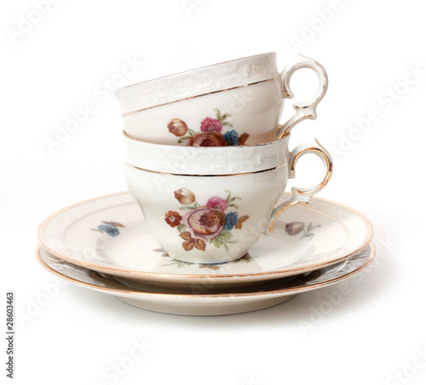 Fototapeta Old tea cup