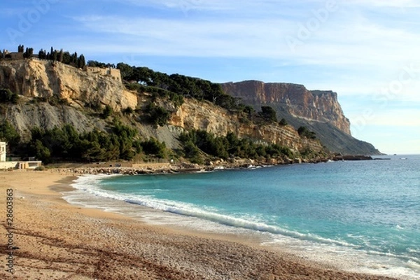 Obraz Plage de la Grande Mer à Cassis