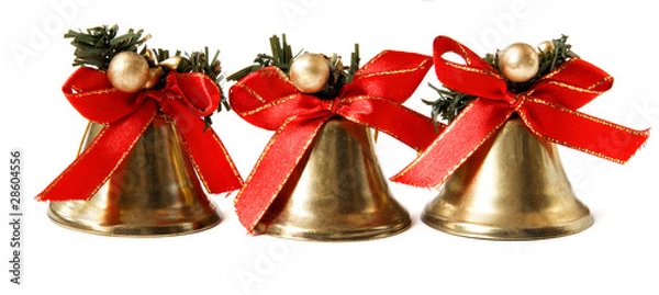 Obraz Three Christmas bells