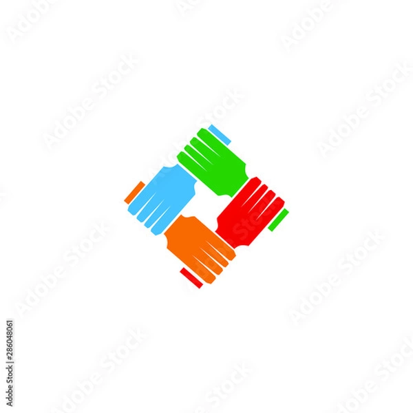 Fototapeta logo font winter sun initial