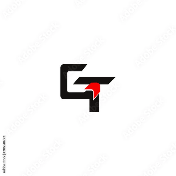 Fototapeta logo font winter sun initial