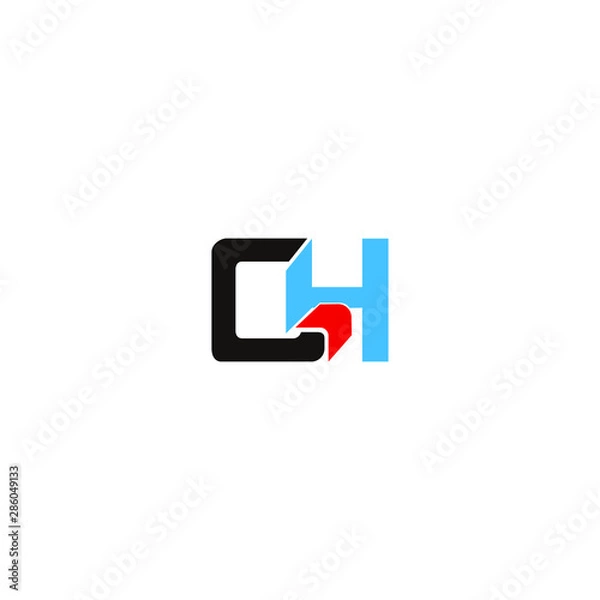 Fototapeta logo font winter sun initial