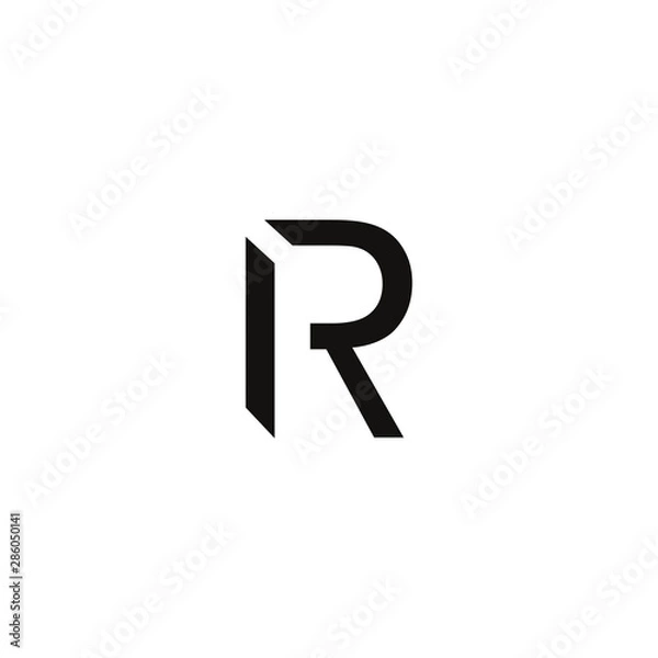 Fototapeta logo font winter sun initial