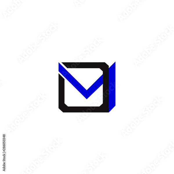 Fototapeta logo font winter sun initial